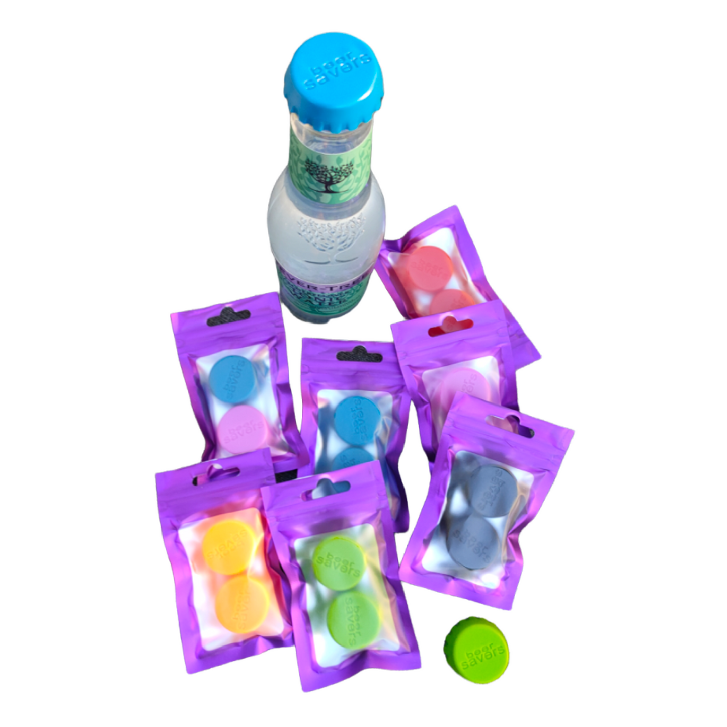 “Beer Saver” Reusable Bottle Caps SPIRIT SPARKPLUGS