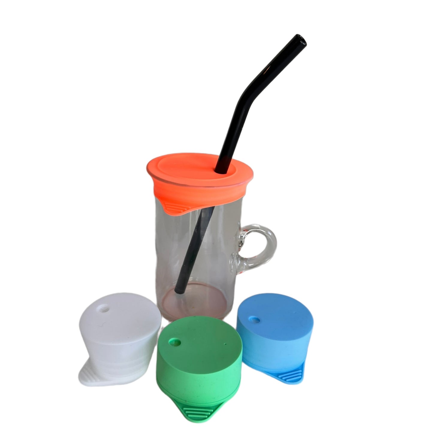 Silicone Cup Cover + Straw SPIRIT SPARKPLUGS
