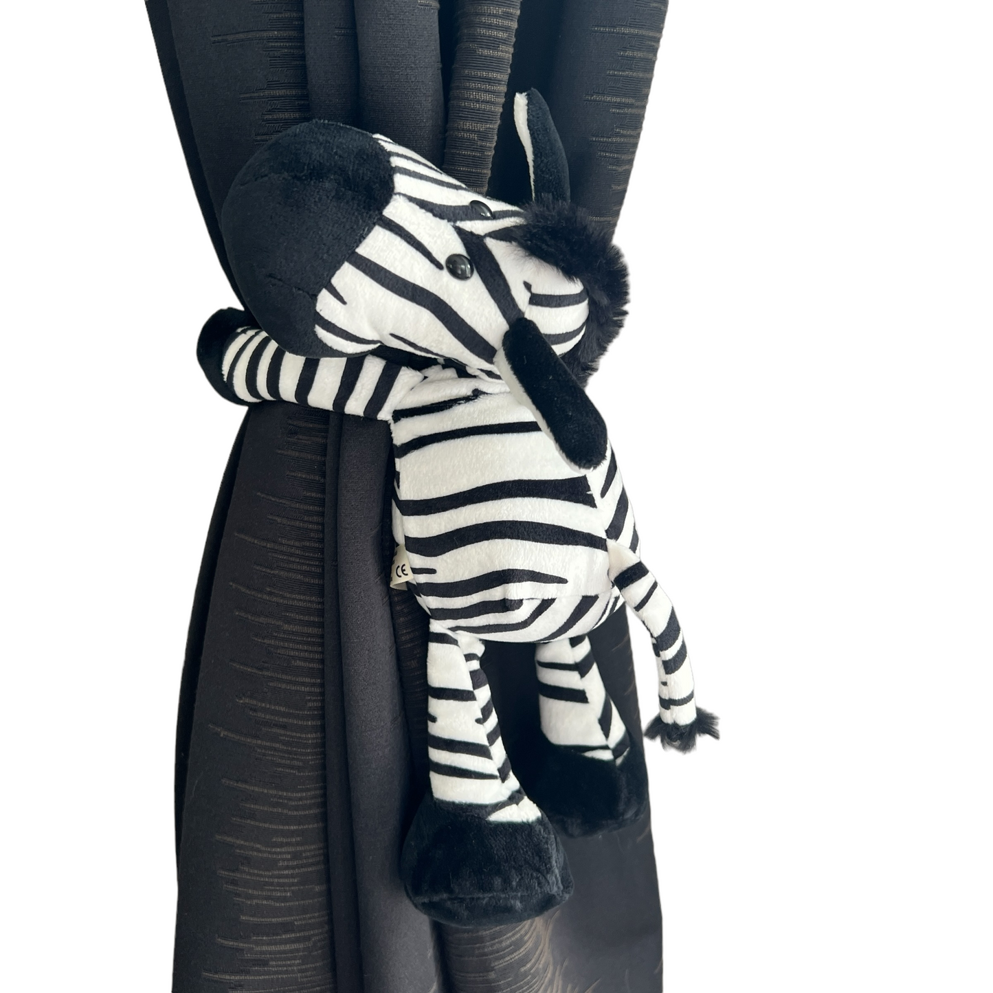 Curtain Holder — Plush (Zebra) Curtain Holdbacks & Tassels SPIRIT SPARKPLUGS