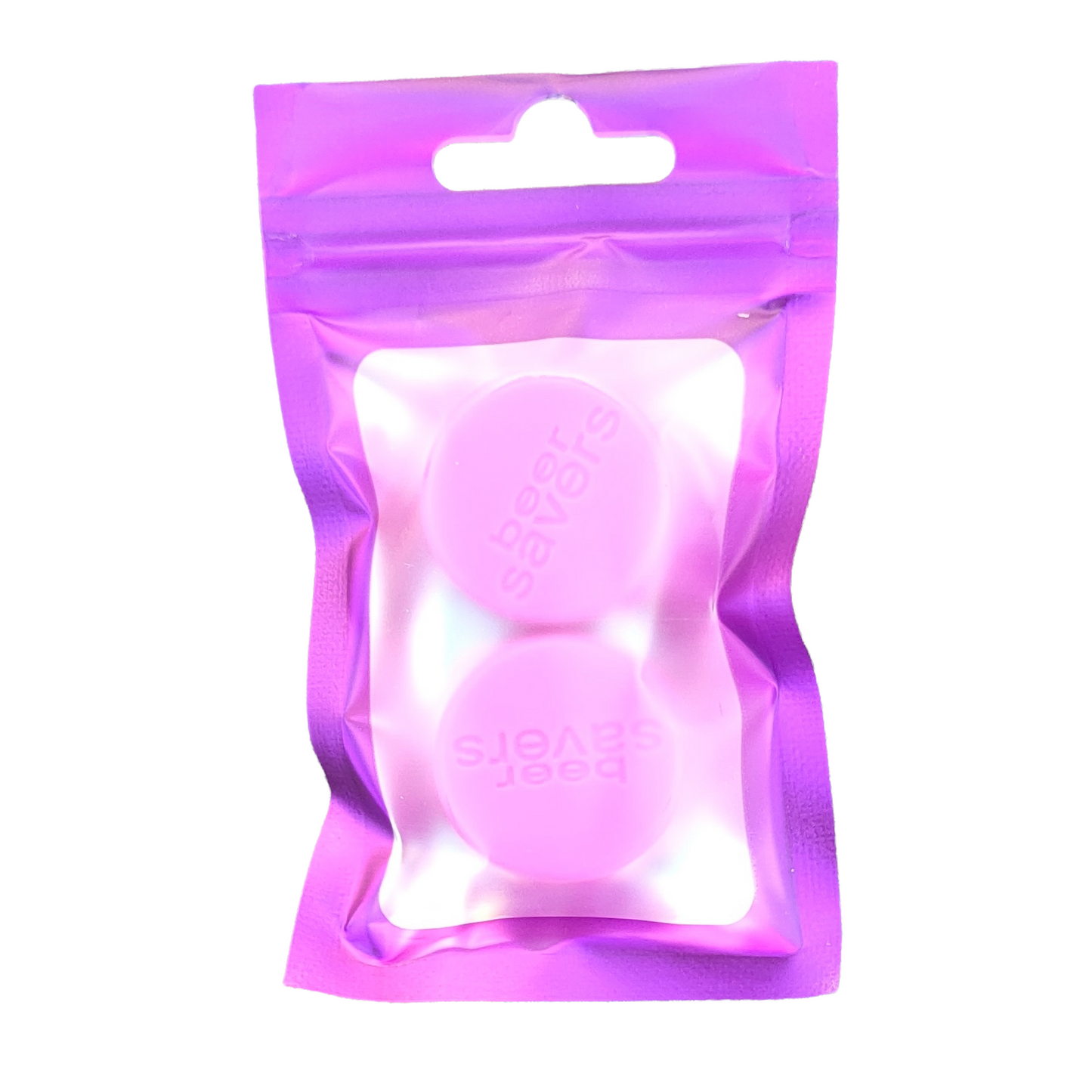 “Beer Saver” Reusable Bottle Caps SPIRIT SPARKPLUGS Purple