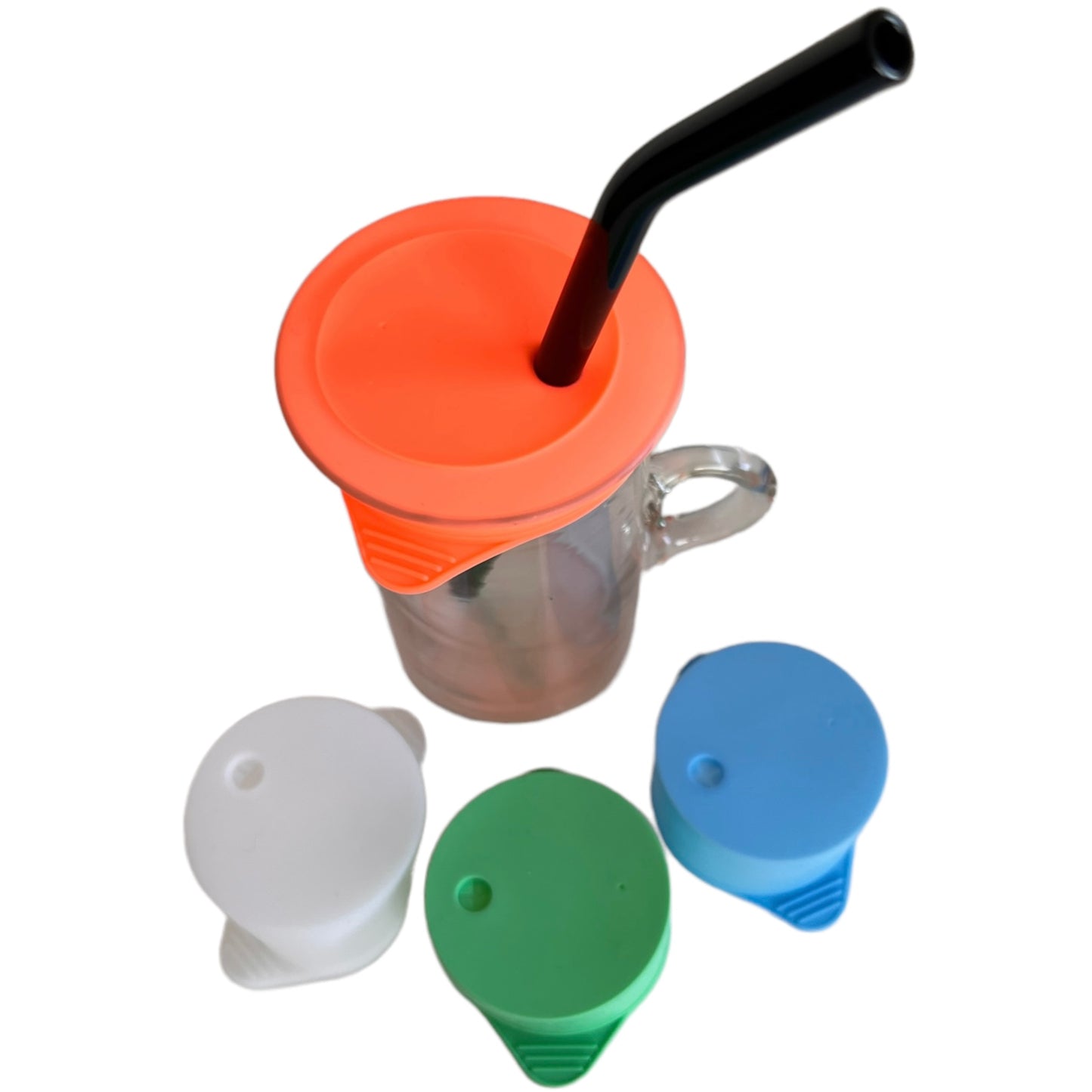 Silicone Cup Cover + Straw SPIRIT SPARKPLUGS