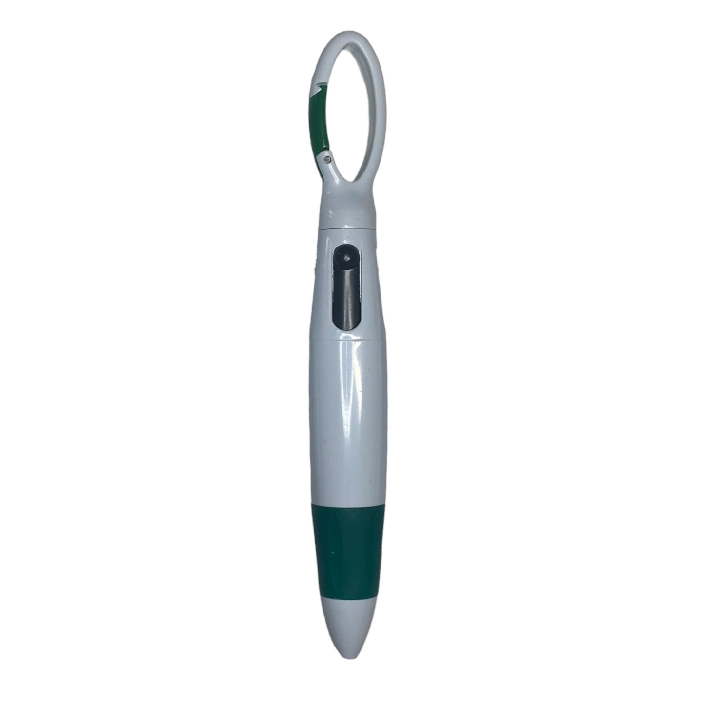 Four Color Pen with Carabiner Clip Stationery SPIRIT SPARKPLUGS Green