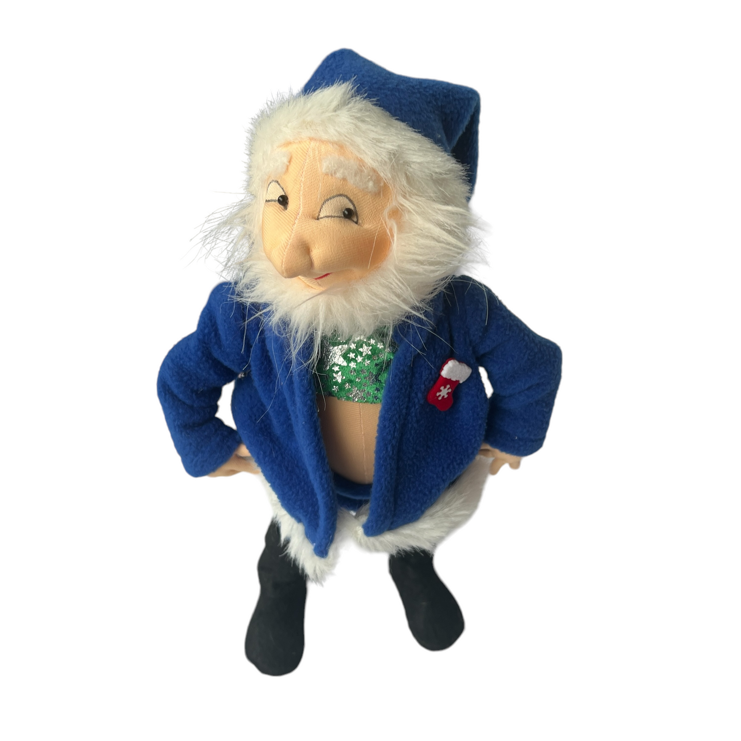 Doll Christmas Santa Splash Quilting