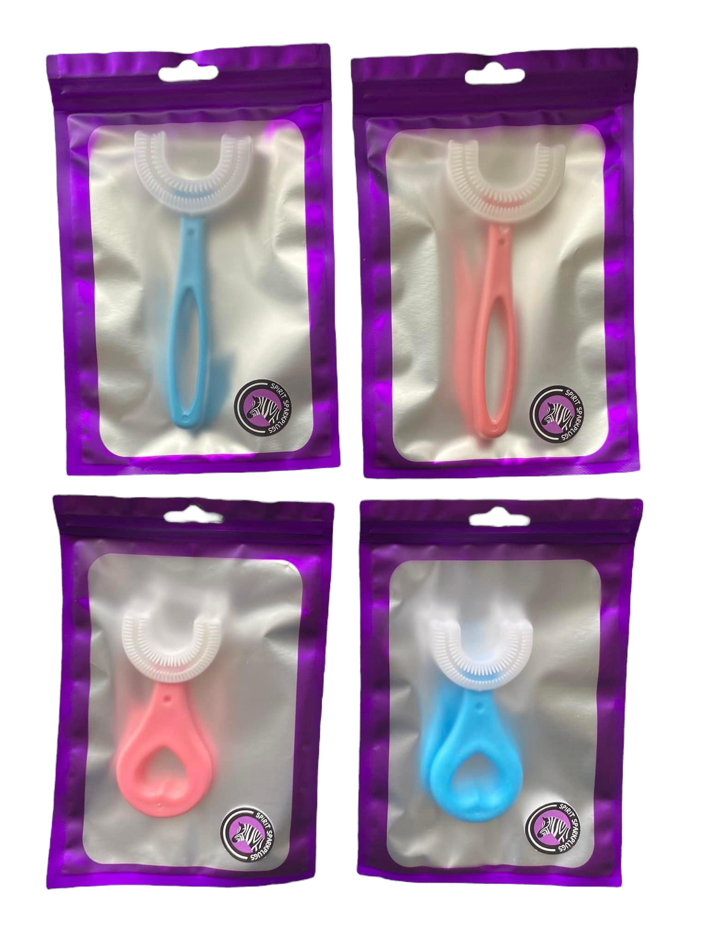 Kids “U” Whole Mouth Toothbrush SPIRIT SPARKPLUGS