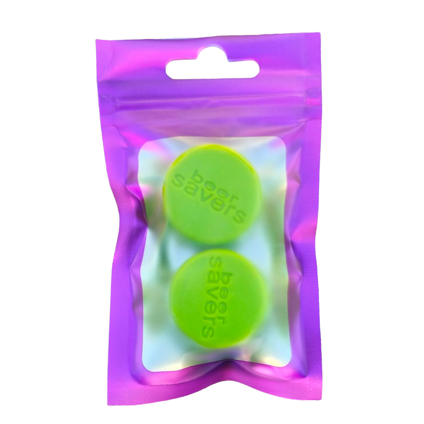 “Beer Saver” Reusable Bottle Caps SPIRIT SPARKPLUGS Green