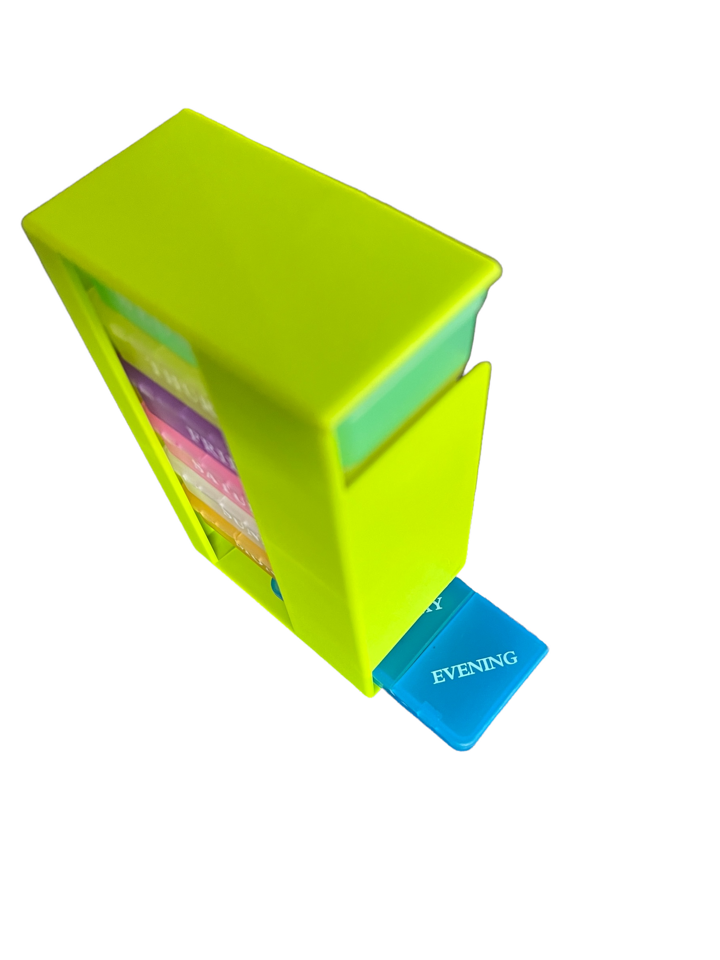 Portable Weekly Pill Box — 3 Compartments Medical SPIRIT SPARKPLUGS
