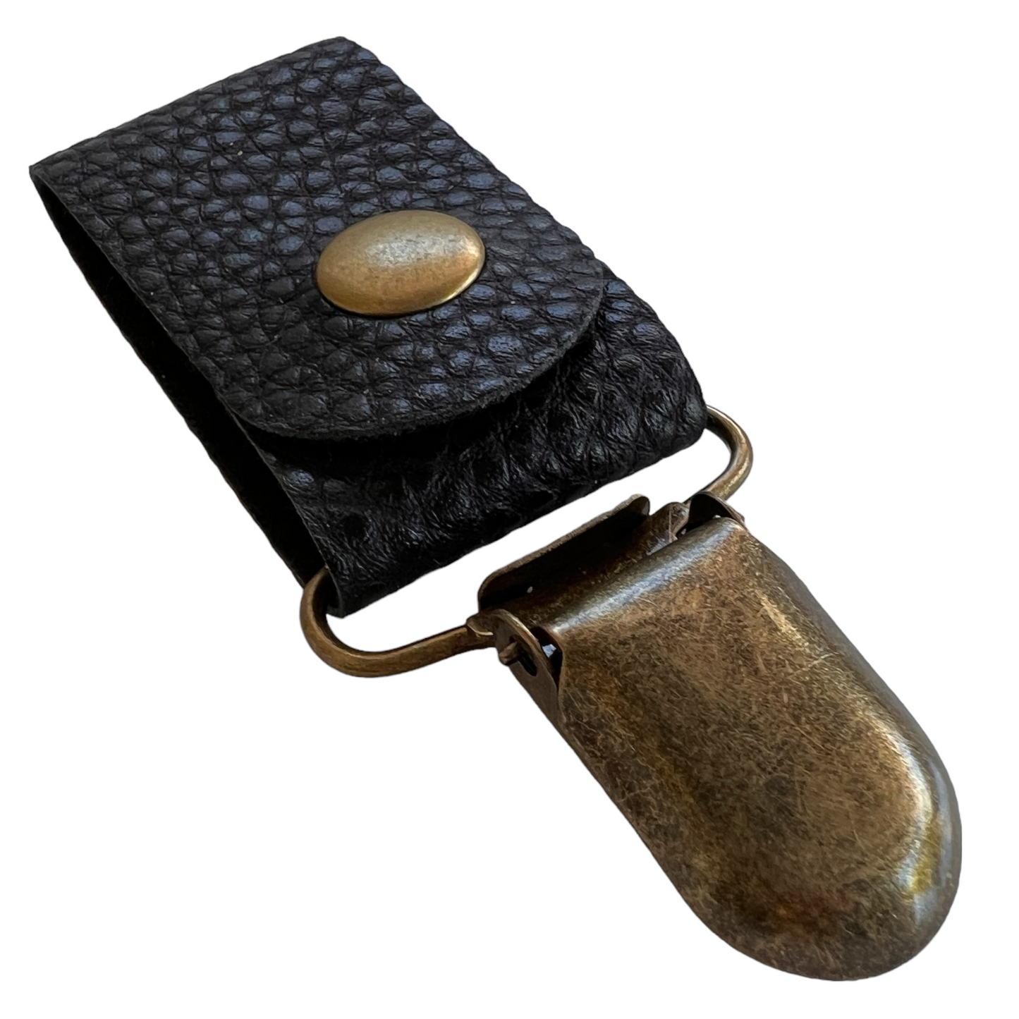 Leather Tubie Clip / Handbag Accessory SPIRIT SPARKPLUGS