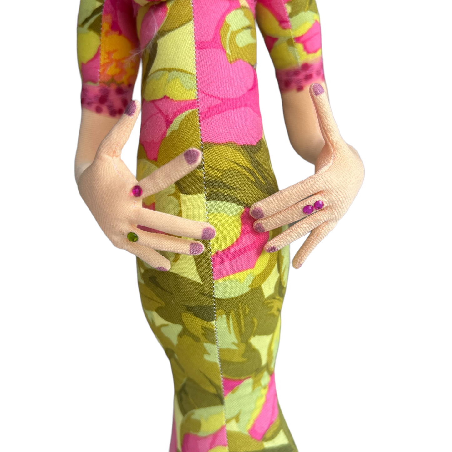 Standing Tall Woman Splash Quilting