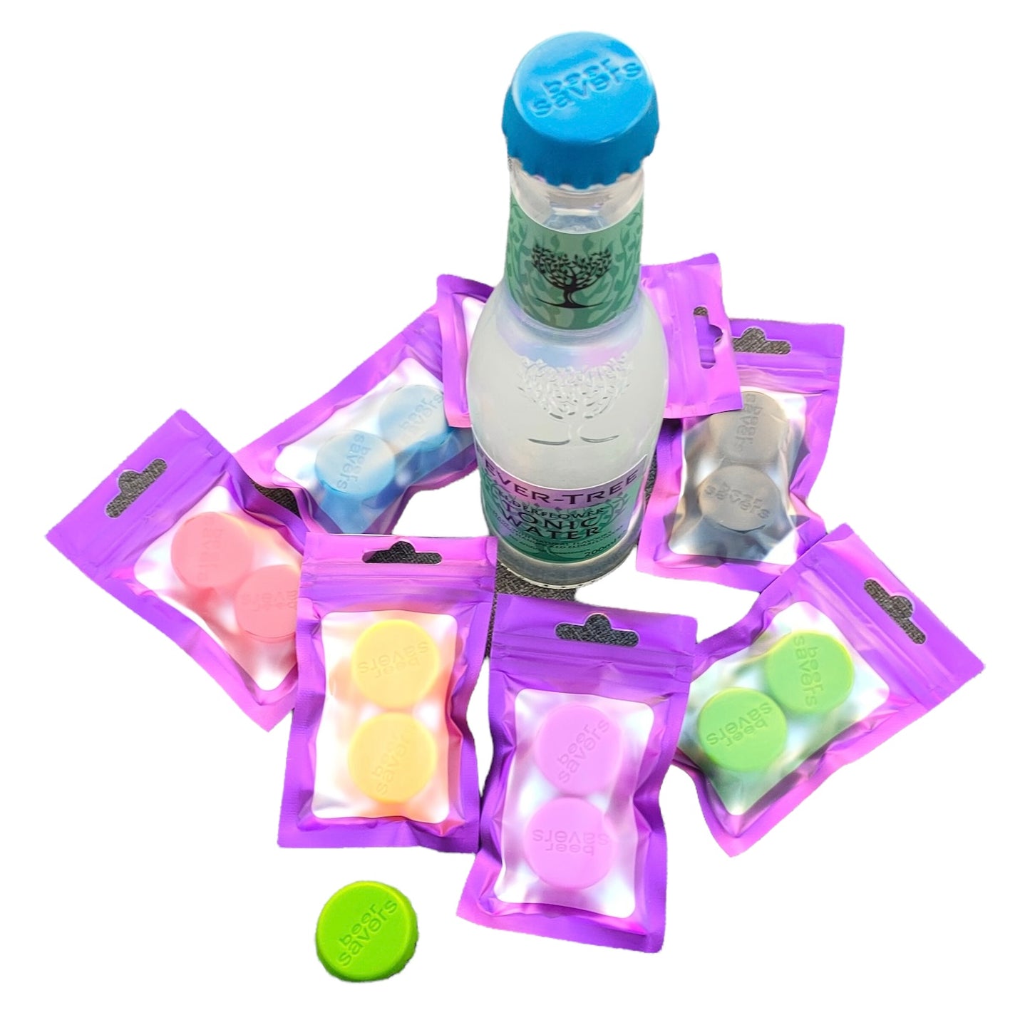 “Beer Saver” Reusable Bottle Caps SPIRIT SPARKPLUGS