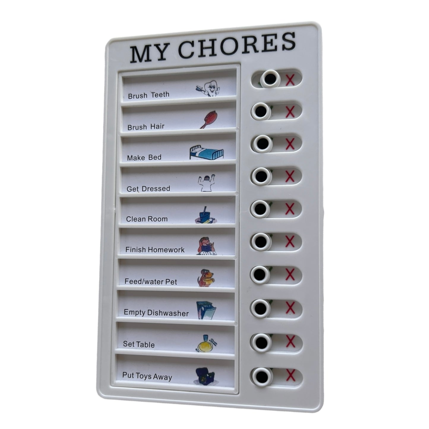 💰🎨 Reusable Daily Chores Chart SPIRIT SPARKPLUGS