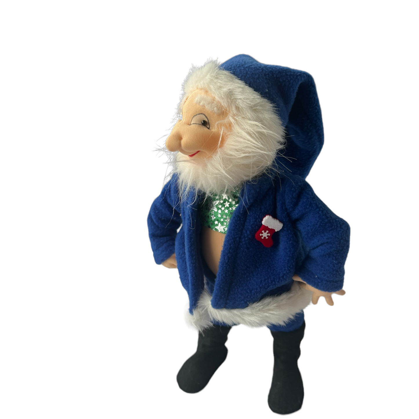 Doll Christmas Santa Splash Quilting