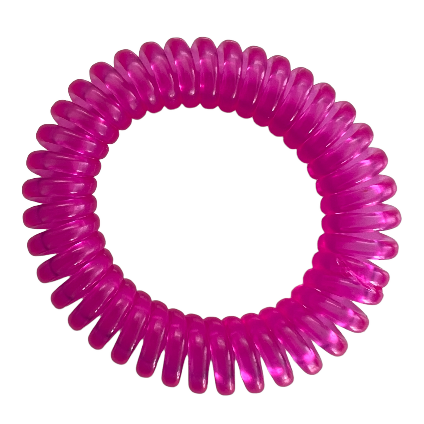 Natural Safe Mosquito Repellent Bracelets SPIRIT SPARKPLUGS Transparent Pink