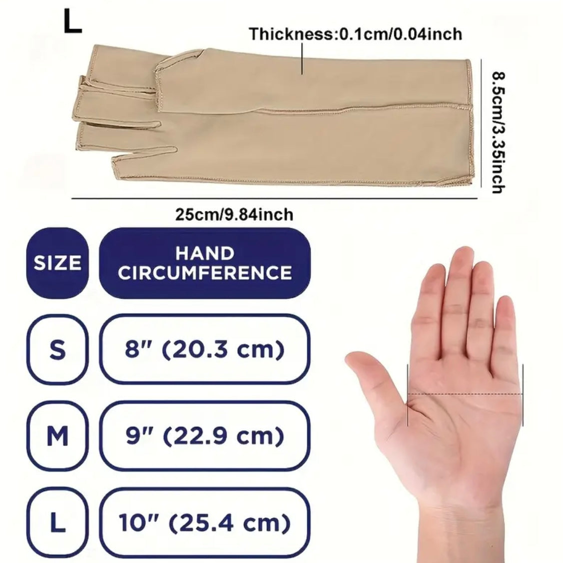 Thick Compression Gloves