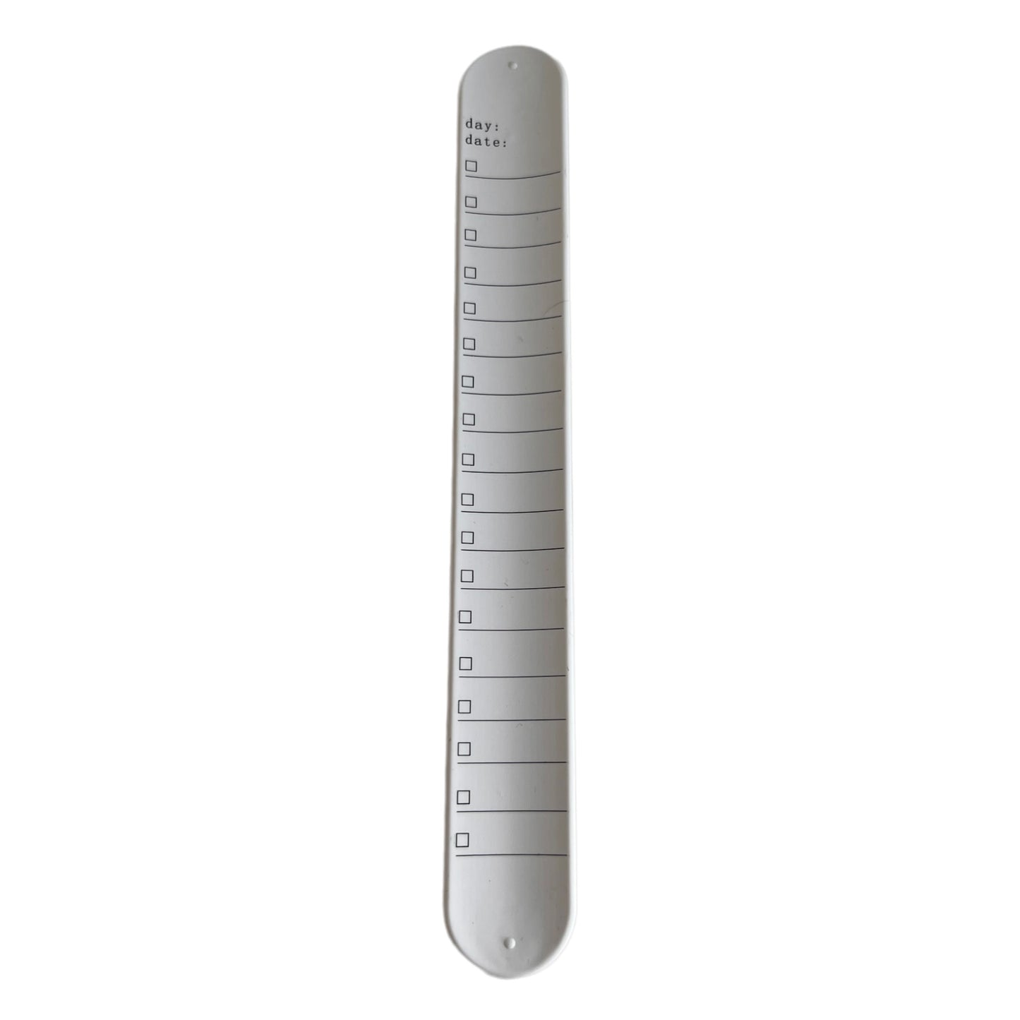 Reusable Memo Slap Wrist Band  SPIRIT SPARKPLUGS   